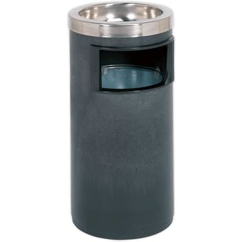 Sealey Metal Litter Bin and Integrated Ashtray