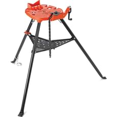 Ridgid 460 Tristand Chain Pipe Vice on Stand