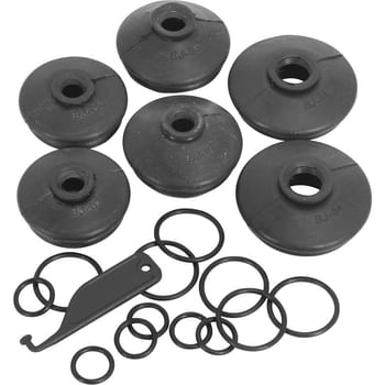 Sealey 6 Piece Ball Joint Dust Cover Assortment for Cars