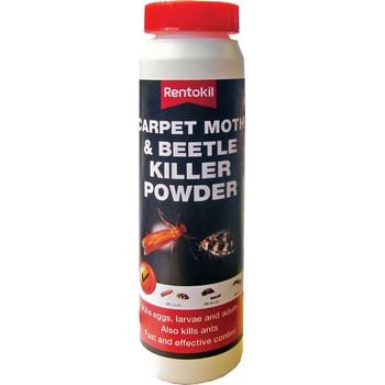 Rentokil Carpet Moth and Beetle Killer Powder
