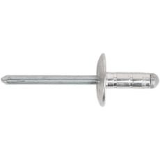 Sealey Large Flange Multi Grip Aluminium Rivets