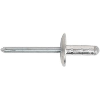 Sealey Large Flange Multi Grip Aluminium Rivets
