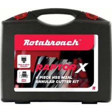 Rotabroach 6 Piece Raptor X Mag Drill Hole Cutter Set
