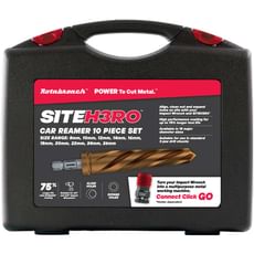 Rotabroach Site H3RO 10 Piece Bridge Tapered Reamer Kit