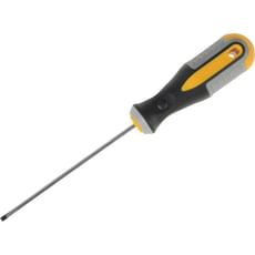 Roughneck Soft Grip Magnetic Slotted Terminal Screwdriver