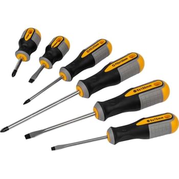 Roughneck 6 Piece Magnetic Screwdriver Set