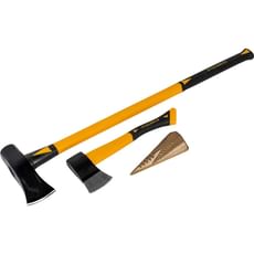 Roughneck 3 Piece Wood Cutting and Splitting Set