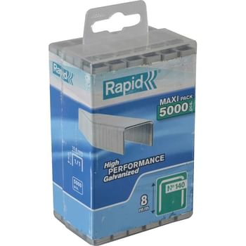 Rapid Type 140 Galvanised Staples