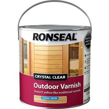 Ronseal Crystal Clear Outdoor Varnish