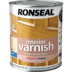 Ronseal Interior Quick Dry Gloss Varnish Ronseal Interior Quick Dry Gloss Varnish