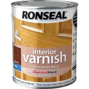 Ronseal Interior Satin Quick Dry Varnish