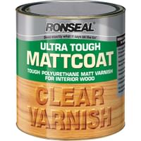Ronseal Ultra Tough Internal Clear Mattcoat Varnish