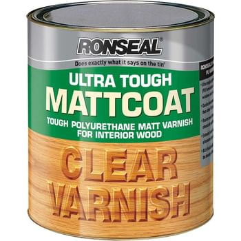 Ronseal Ultra Tough Internal Clear Mattcoat Varnish