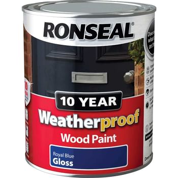 Ronseal Weatherproof 10 Year Exterior Gloss Wood Paint