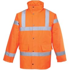 Oxford Weave 300D Class 3 Hi Vis Traffic Jacket