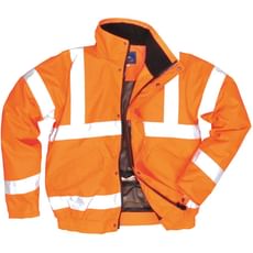Oxford Weave 300D Class 3 Breathable Hi Vis Bomber Jacket