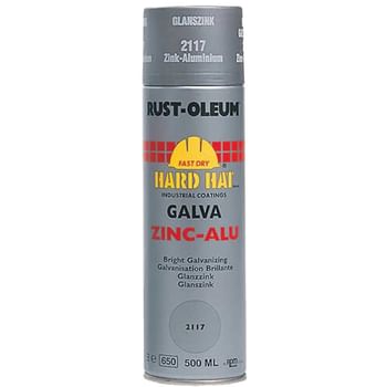 Rust Oleum Hard Hat Galva Zinc Metal Spray Paint