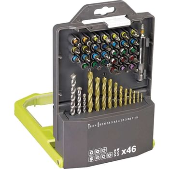 Ryobi 46 Piece Drill and Screwdriver Bit Set