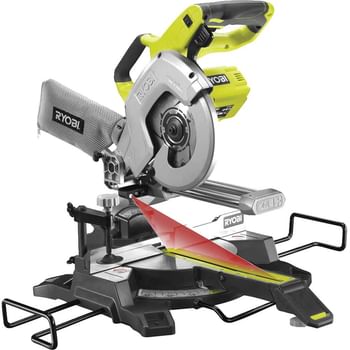 Ryobi R18MS216 ONE+ 18v Cordless Compound Sliding Mitre Saw 216mm