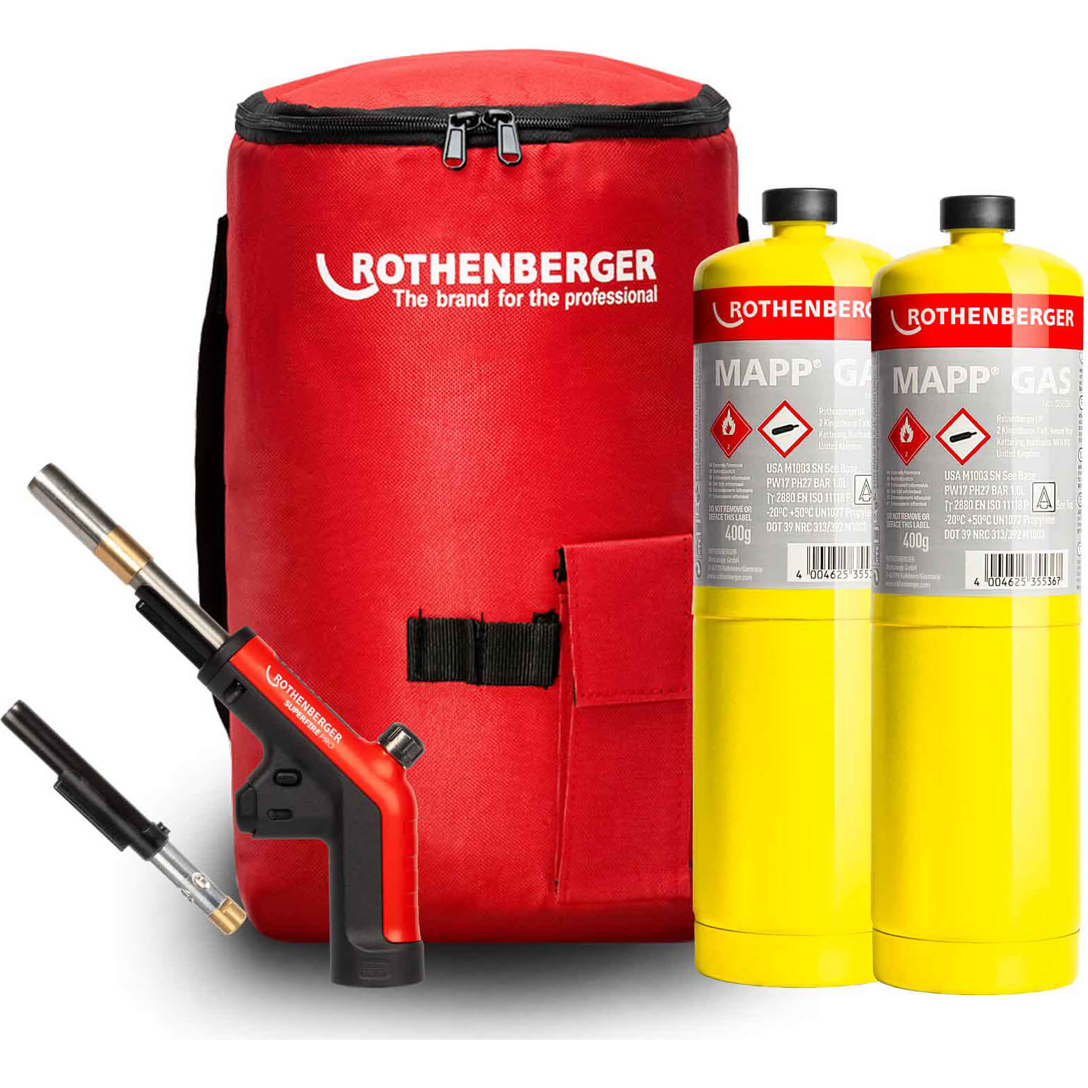 Rothenberger Hotbag - Super Fire 2 4 X Propane 18231