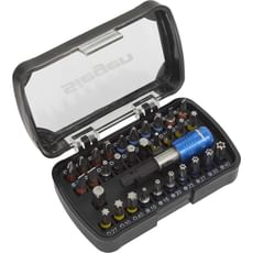 Siegen S01035 32 Piece Colour Coded S2 Steel Screwdriver Bit Set