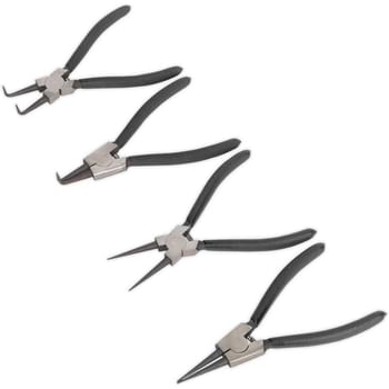 Siegen 4 Piece Circlip Plier Set