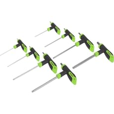 Siegen 8 Piece T Handle Ball End Hexagon Allen Key Set Metric Siegen 8 Piece T Handle Ball End Hexagon Allen Key Set Metric