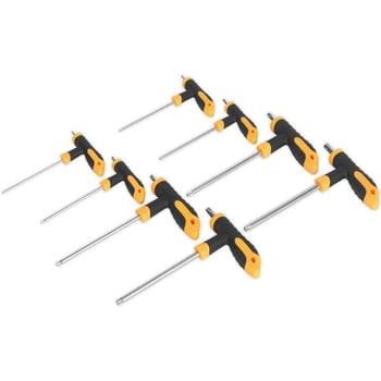 Siegen 8 Piece T Handle Torx Key Set