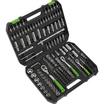Siegen 171 Piece Combination Drive Socket and Screwdriver Bit Set