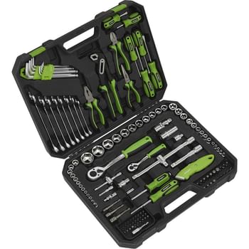 Siegen 135 Piece Combination Drive Mechanics Socket and Tool Set