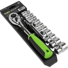 Siegen 12 Piece 1/2" Drive Hex Socket Set Siegen 12 Piece 1/2" Drive Hex Socket Set