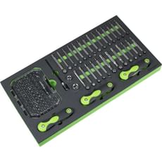 Siegen 170 Piece Folding Keys and Screwdriver Bit set in Module Tray