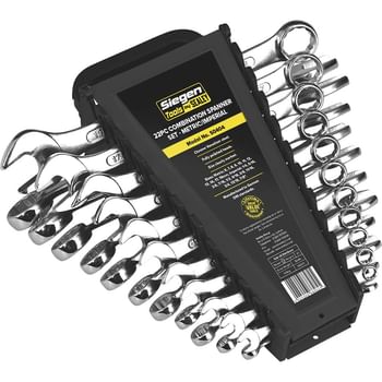 Siegen 22 Piece Combination Spanner Set Metric and Imperial