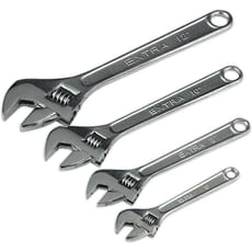 Siegen 4 Piece Adjustable Spanner Set