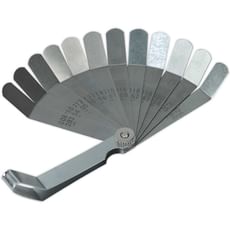 Siegen 12 Blade Feeler Gauge Offset Dual Marked