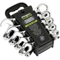 Siegen 10 Piece Stubby Combination Spanner Set Metric Siegen 10 Piece Stubby Combination Spanner Set Metric