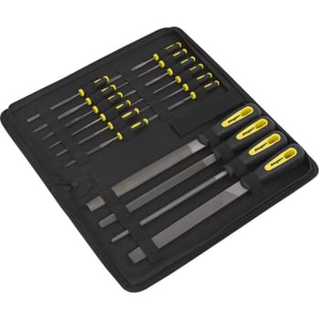 Siegen 16 Piece Engineer's and Needle File Set