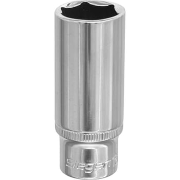 Siegen 3/8" Drive Deep Hexagon WallDrive Socket Metric