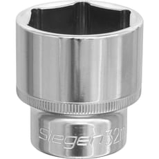 Siegen 1/2" Drive Hexagon WallDrive Socket Metric