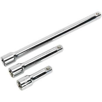 Siegen 3 Piece 1/2" Drive Socket Extension Bar Set