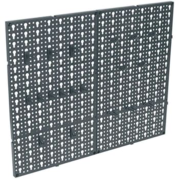 Siegen 2 Piece Plastic Pegboard