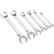 Siegen 6 Piece Flare Nut Spanner Set Metric