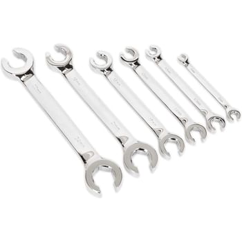 Siegen 6 Piece Flare Nut Spanner Set Metric