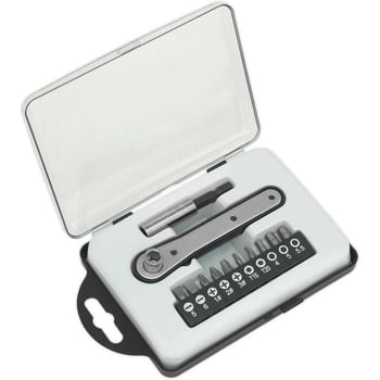 Siegen 12 Piece Ratchet Driver Bit Set