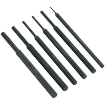 Siegen 6 Piece Parallel Pin Punch Set