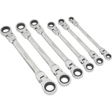 Siegen 6 Piece Flexible Ring Spanner Set Metric