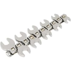 Siegen 10 Piece 3/8" Drive Crow Foot Spanner Set Metric