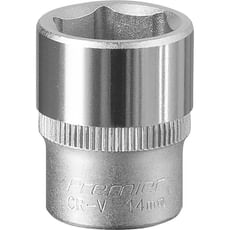 Sealey 1/4" Drive Hexagon WallDrive Socket Metric