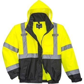 PW2 Hi Vis Premium 3 in 1 Bomber Jacket