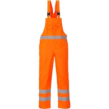 Oxford Weave 300D Class 2 Hi Vis Bib and Brace